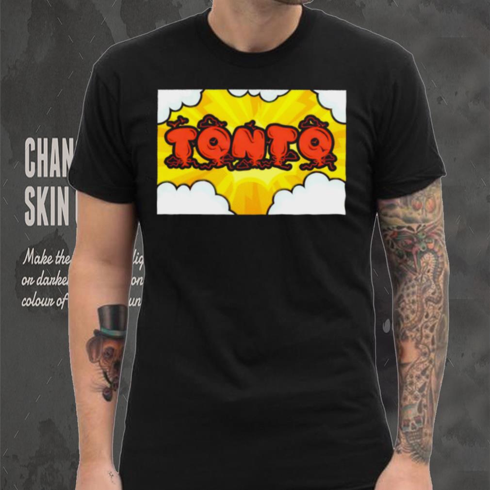 Tonto professional wrestler cloud logo shirt Tonto professional wrestler cloud logo shirt