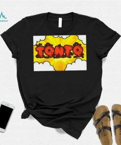 Tonto professional wrestler cloud logo shirt