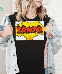 Tonto professional wrestler cloud logo shirt