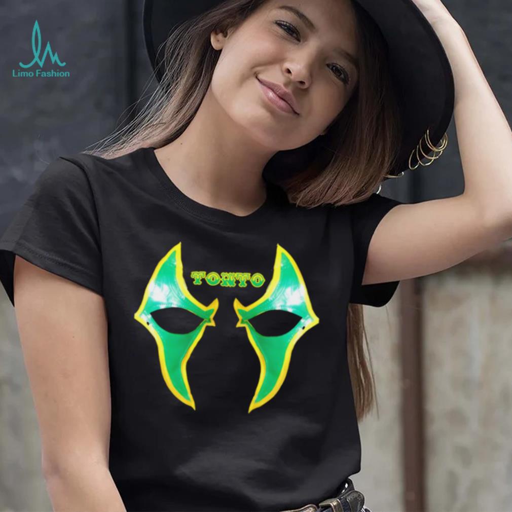 Tonto professional wrestler mask logo shirt Tonto professional wrestler mask logo shirt