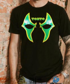 Tonto professional wrestler mask logo shirt