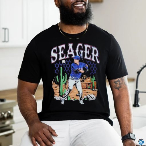 Top corey Seager Los Angeles Dodgers illustration graphic shirt