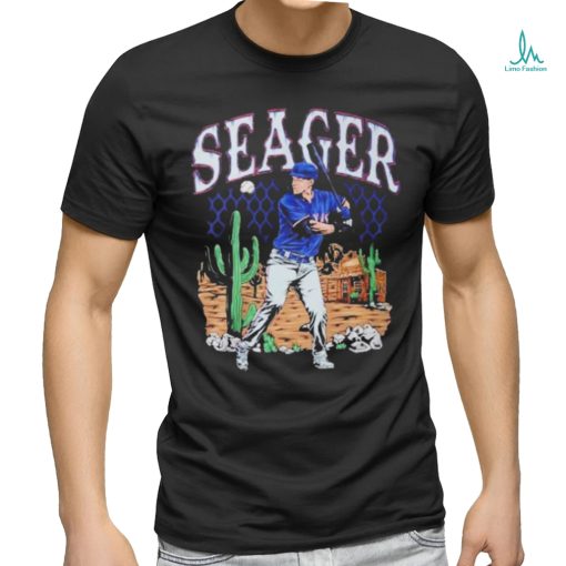 Top corey Seager Los Angeles Dodgers illustration graphic shirt