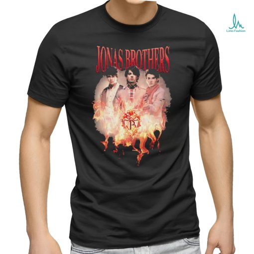 Top jonas brothers fire shirt