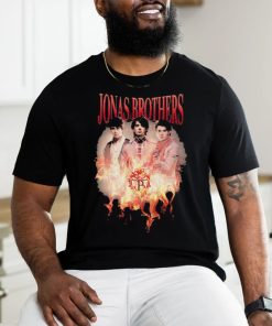 Top jonas brothers fire shirt