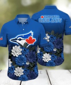 Toronto Blue Jays MLB Flower Hawaii Shirt And Tshirt For Fans