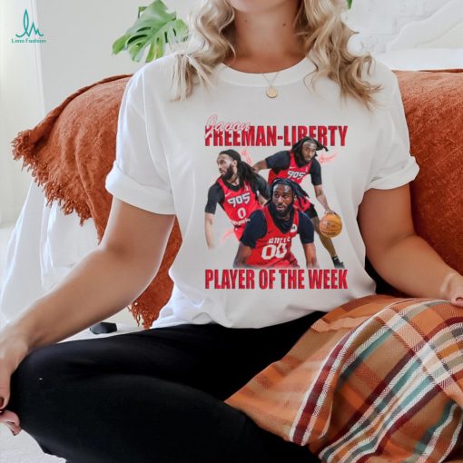 Toronto Raptors Javon Freeman Liberty player of the week shirt