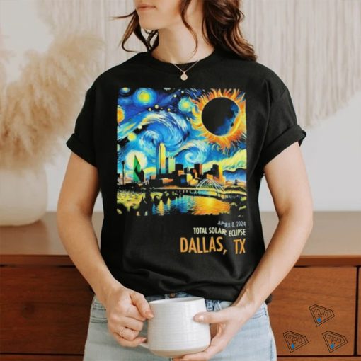 Total Solar Eclipse 2024 Dallas Shirt