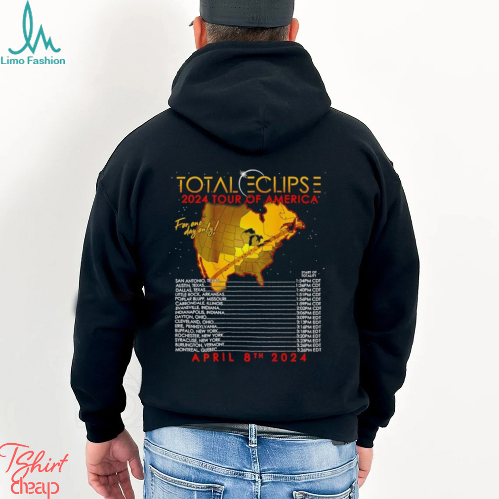 Total eclipse 2024 tour of America for one day only April 8th 2024 shirt Total eclipse 2024 tour of America for one day only April 8th 2024 shirt