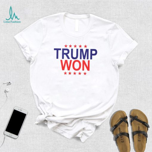 Travis Kelce Trump Won Shirt