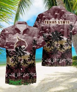 Trending Summer 2024 Texas State Bobcats Basketball Hawaiian Shirt