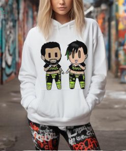 Trey Miguel and Zachary Wentz the Rascalz shirt