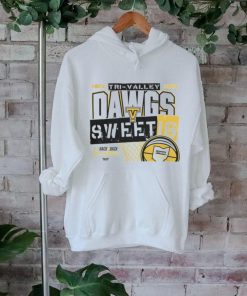 Tri Valley Basketball 2023 2024 Dawgs Sweet 16 Dii Back 2 Back District Champions Shirt