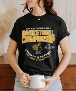 Trinity Bantams 2024 NCAA Division III Men’s Basketball Championship T shirt