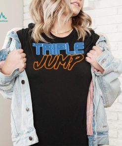 TripleJump neon logo shirt, hoodie, sweater, long sleeve and tank top TripleJump neon logo shirt