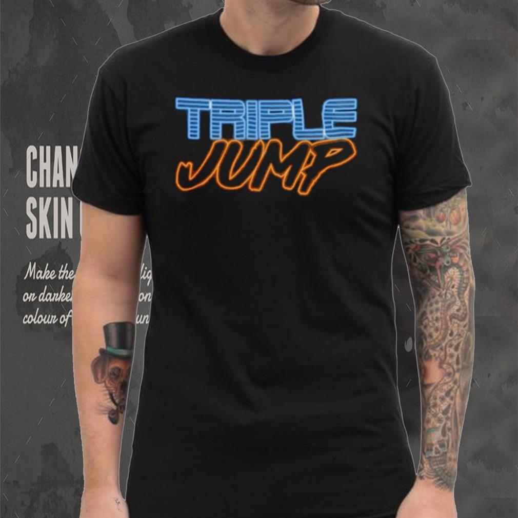 TripleJump neon logo shirt TripleJump neon logo shirt