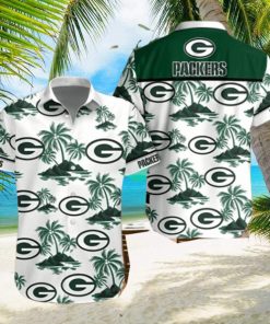 Tropical Coconut Green Bay Packers Hawaiian Shirt