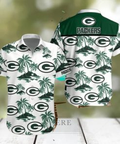 Tropical Coconut Green Bay Packers Hawaiian Shirt