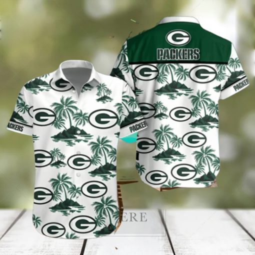 Tropical Coconut Green Bay Packers Hawaiian Shirt