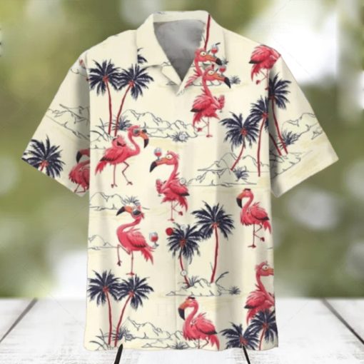 Tropical Flamingo Hawaiian Shirt