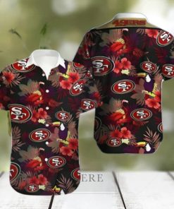 Tropical Flower Aloha San Francisco 49ers Hawaiian Shirt Best NFL Gift