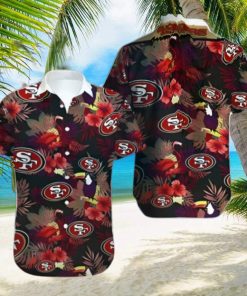 Tropical Flower Aloha San Francisco 49ers Hawaiian Shirt Best NFL Gift