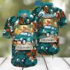 Tropical Hibiscus Flower Miami Dolphins NFL Hawaiian Shirt