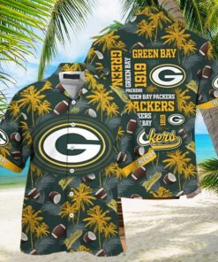 Tropical Summer Green Bay Packers Hawaiian Shirt