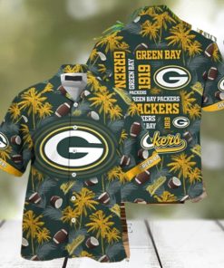 Tropical Summer Green Bay Packers Hawaiian Shirt