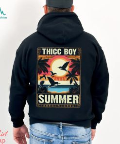 Tropical Thicc Boy Summer with Palm Tree Sunset T Shirt, hoodie, sweater, long sleeve and tank top Tropical Thicc Boy Summer with Palm Tree Sunset T Shirt