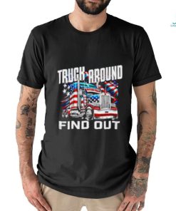 Truck around find out USA flag shirt
