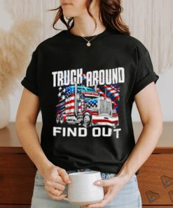 Truck around find out USA flag shirt