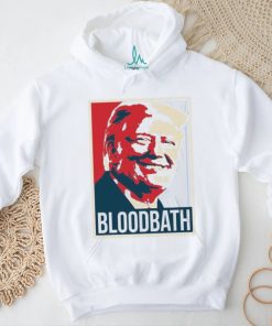 Trump Bloodbath poster shirt