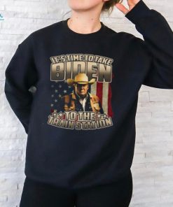 Trump It’s Time To Take Biden To The Train Station Shirt