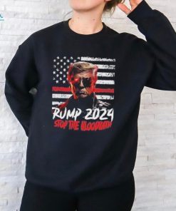 Trump Terminator Bloodbath 2024 T Shirt