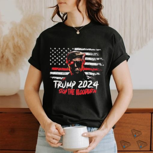 Trump Terminator Bloodbath 2024 T shirt