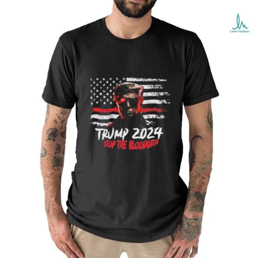 Trump Terminator Bloodbath 2024 T shirt