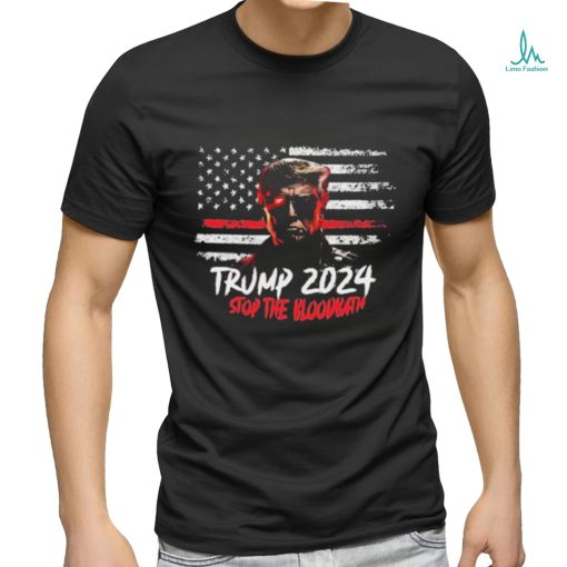 Trump Terminator Bloodbath 2024 T shirt