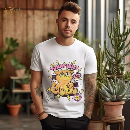 Tummy hurt but I’m being very brave about it shirt