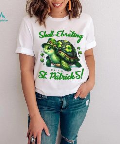 Turtle shell ebrating St. Patrick’s Day T Shirt