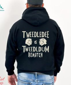 Tweedledee Vs Tweedledum Rematch Shirt