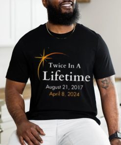 Twice In A Lifetime Solar Eclipse 2017 2024 Shirt