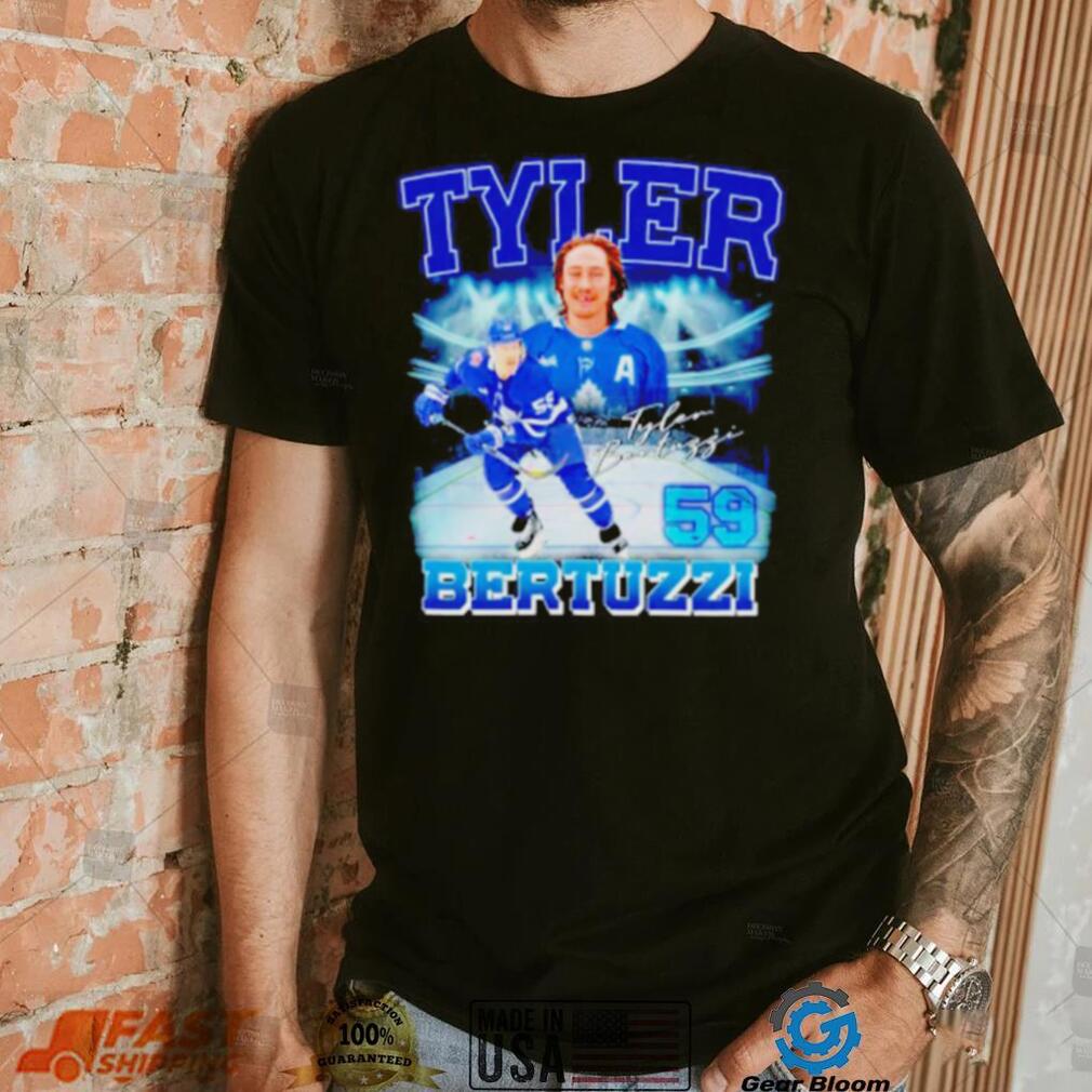 Tyler Bertuzzi 59 hockey player signature shirt Tyler Bertuzzi 59 hockey player signature shirt