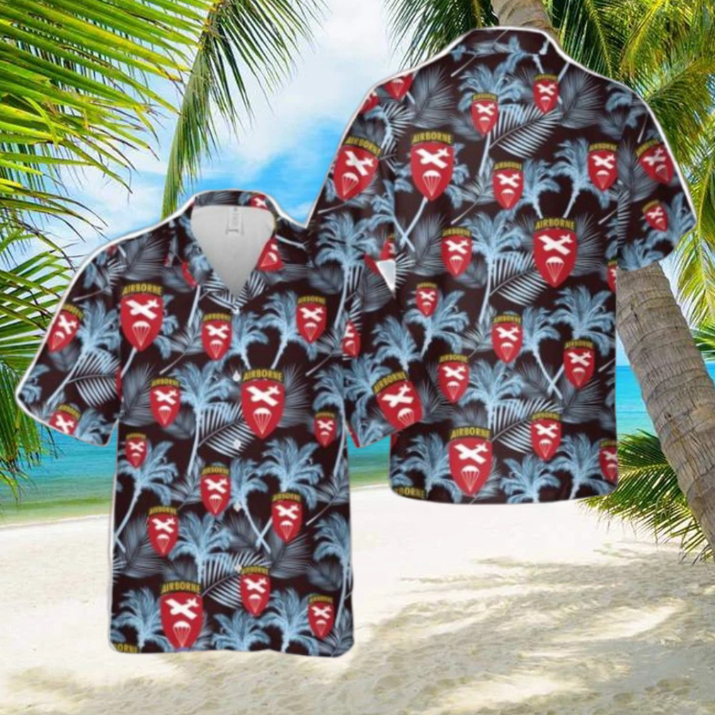 U.S. Army Airborne Command Shoulder Sleeve Insignia (from 1943 1959) Aloha Hawaiian Shirt US Army Beach Shirt Gift U.S. Army Airborne Command Shoulder Sleeve Insignia (from 1943 1959) Aloha Hawaiian Shirt US Army Beach Shirt Gift