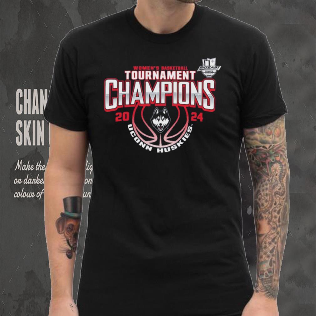 UConn Huskies 2024 Big East Basketball Conference Tournament Champions T Shirt UConn Huskies 2024 Big East Basketball Conference Tournament Champions T Shirt