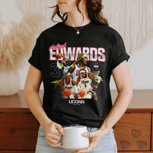 UConn Huskies 2024 NCAA Women’s Basketball Aaliyah Edwards 2023 – 2024 Post Season Shirt