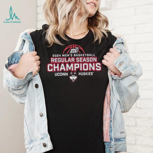 UConn Huskies 2024 men’s basketball regular season Champions shirt