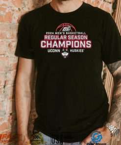 UConn Huskies 2024 men’s basketball regular season Champions shirt