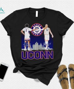UConn Huskies Tristen Newton and Paige Bueckers signatures shirt