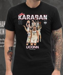 UConn NCAA Men’s Basketball Alex Karaban Official 2023 2024 Post Season T Shirt